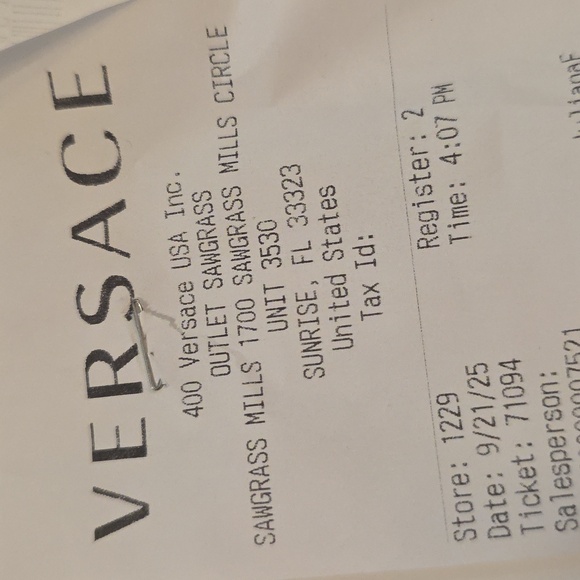 Versace Men's Coral Print Silk Shirt, 50, L, NWT - Picture 8 of 8